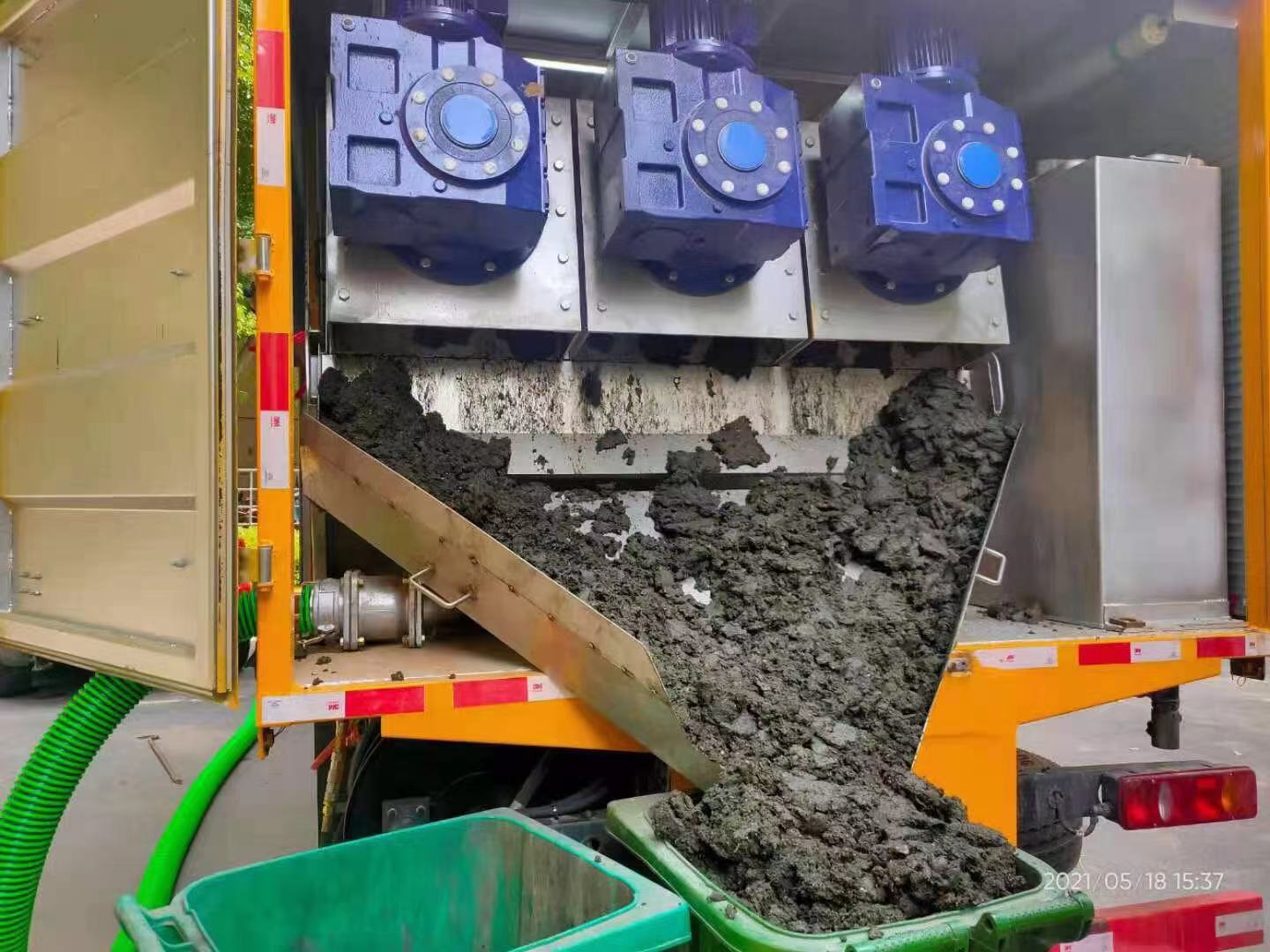 黄冈化粪池清掏城市维护站-泥浆净化干湿分离处理